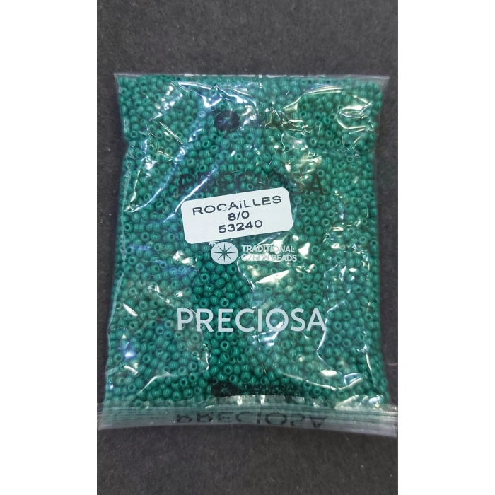 8 mm Dökme Kum Boncuklar, Ördek Başı Yeşili , 25 gram