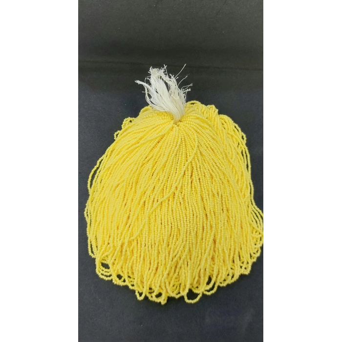 Preciosa 03181 Opak Açık Sarı Kum Boncuk (12 dal),1 Dizi