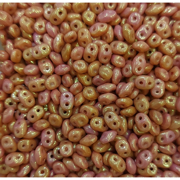 No : 66 , Altın Işıltılı Gül Rengi  , Superduo