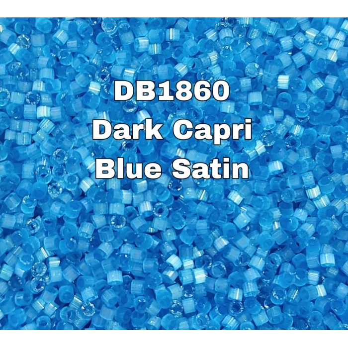 No: 508 Miyuki Delica 11/00 DB1860 | Deniz Mavisi İpek Saten 3 gram