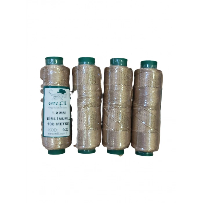 Erfil Marka, Bronz Simli Mumlu İpler , 1 mm , 100 Metre