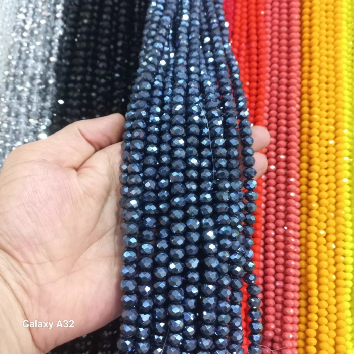 8 mm Antrasit Kristaller