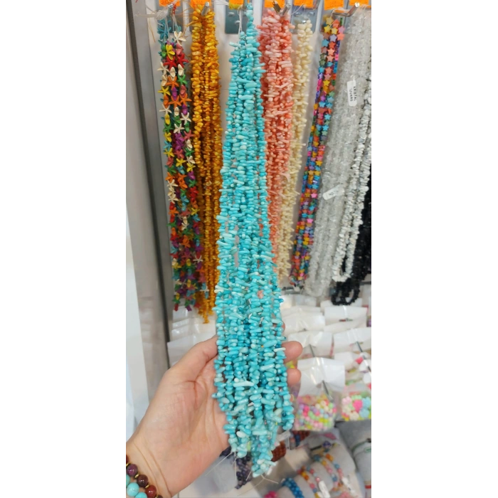 Açık Turkuaz Diş Mercan