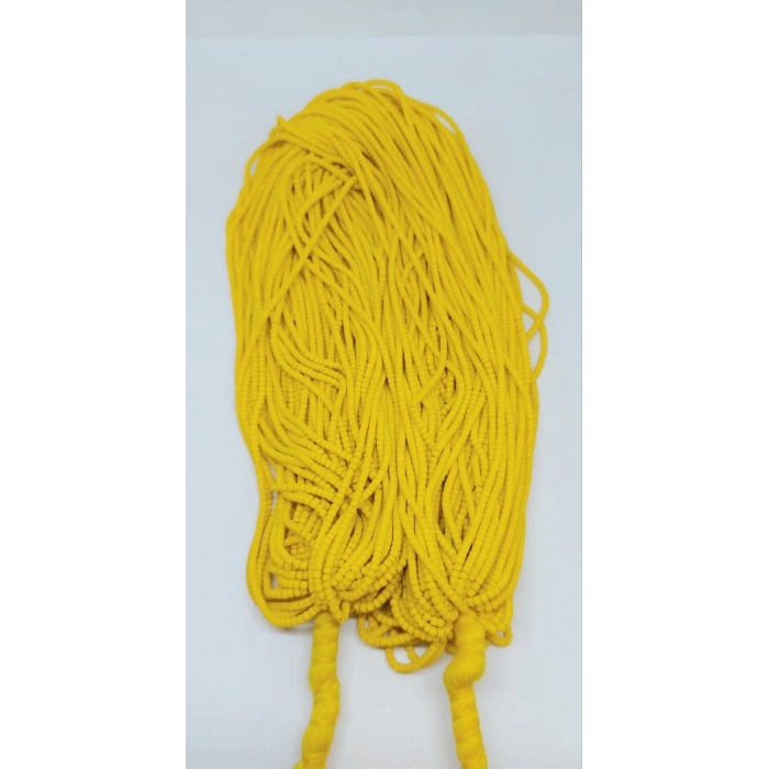 Afgan Boncukları Civciv Sarısı