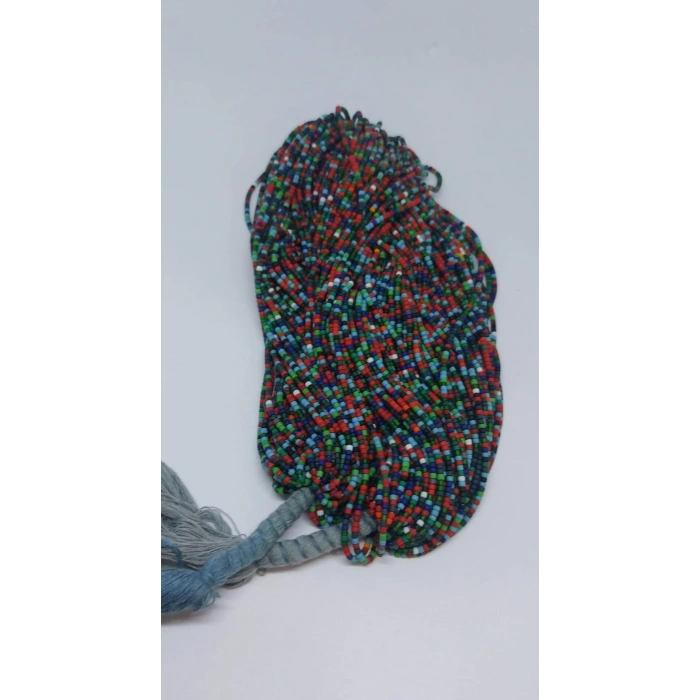 Afgan Boncukları, Karışık Renkli 4