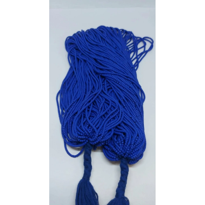 Afgan Boncukları Saks Mavisi