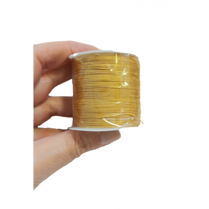 Altın Sarısı Paraşüt İpleri, 0.5 mm , 100 metre