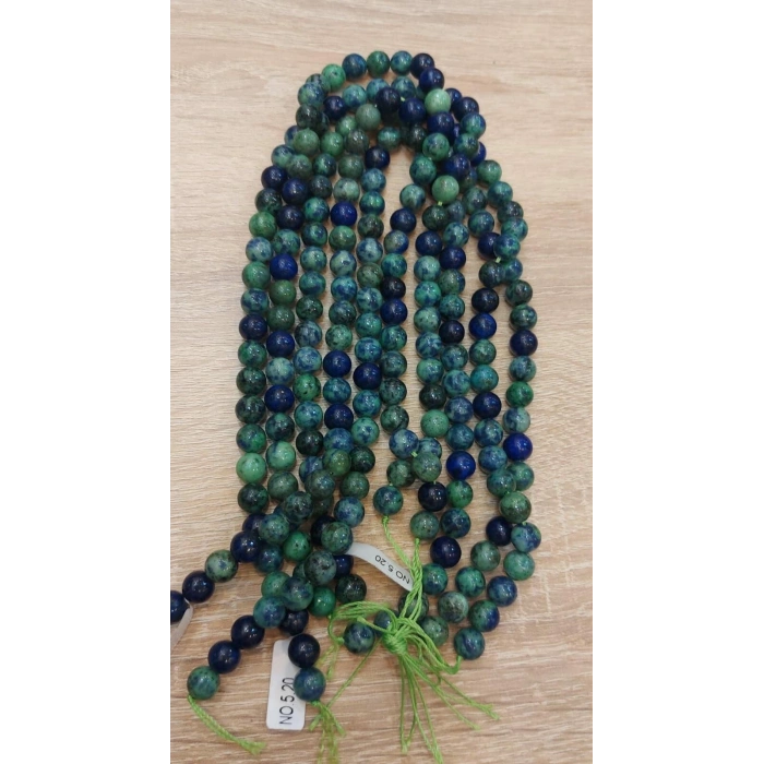 Azurit, 8 mm Küre Doğaltaşlar