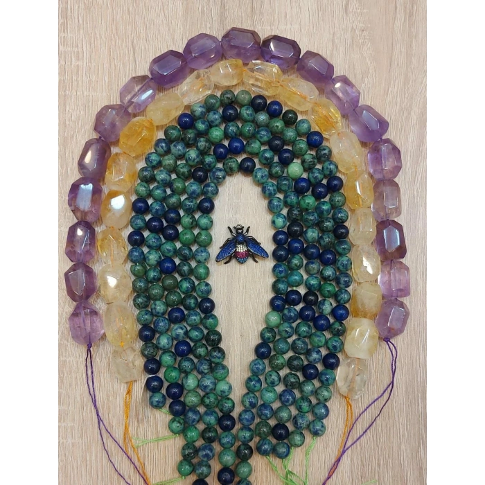 Azurit, 8 mm Küre Doğaltaşlar