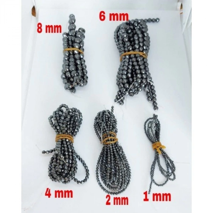 Fasetli Hematitler 6 mm