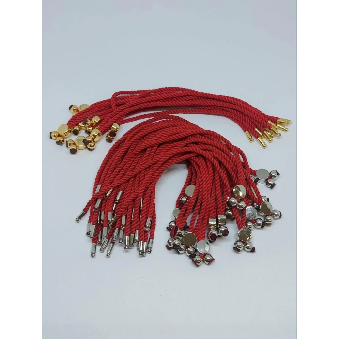 Kırmızı Koton İp Kapamalar