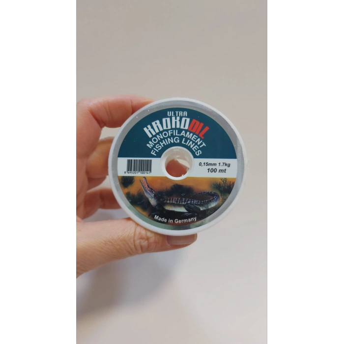 Krokodil Markalı 0.15 mm Misina İp (100 Metre)