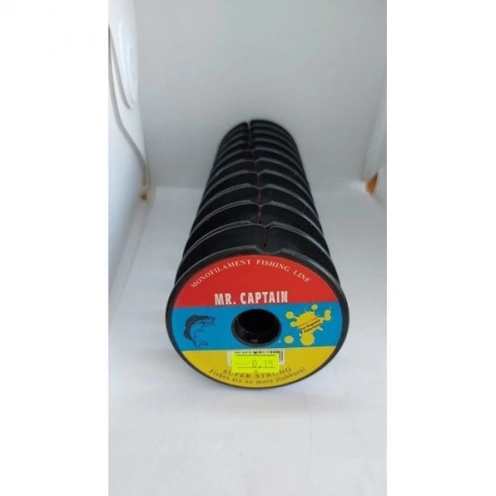 Mr. Captain Markalı 0,15 mm Misina İp (100 Metre)