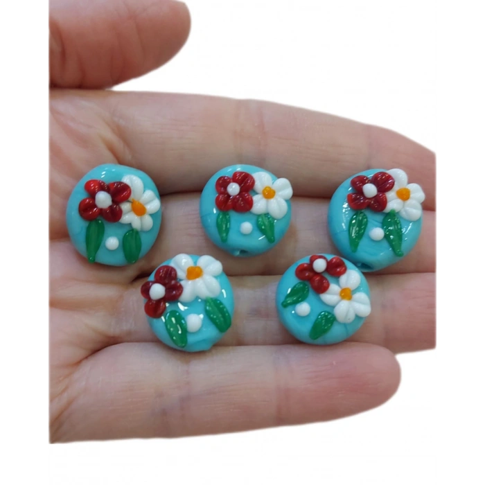 Murano Camdan Çiçekler