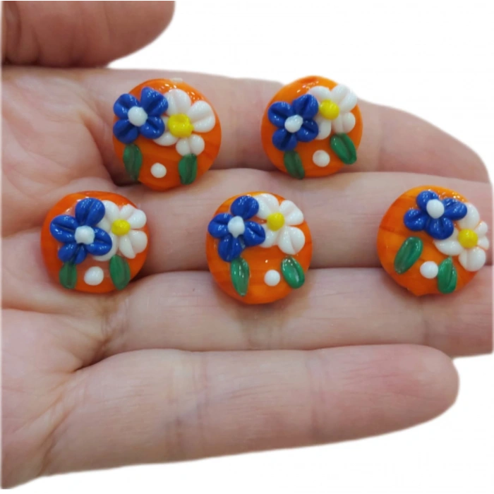 Murano Camdan Çiçekler