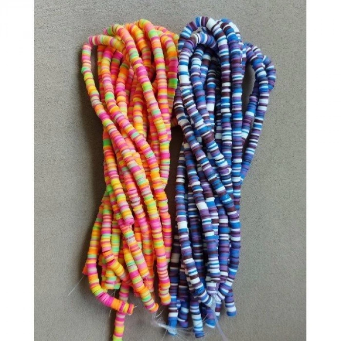 Neon Renkler Karışık Fimolar