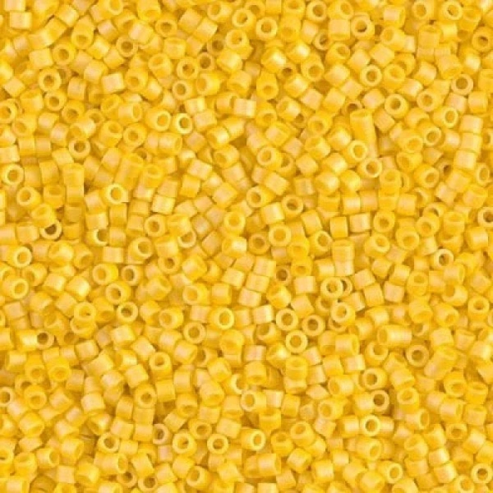 No: 126 Miyuki Delica 11/00 DB1592 | Mat Sarı 3 gram