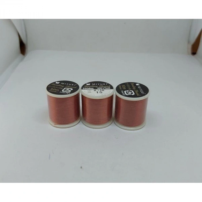 No : 15 Bakır Rengi Orjinal Miyuki İpleri
