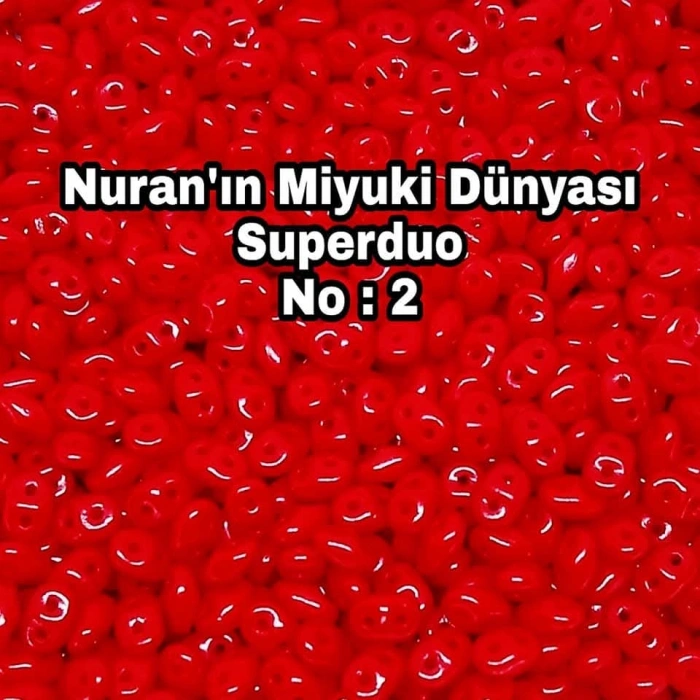 No : 15 , Kırmızı , Superduo