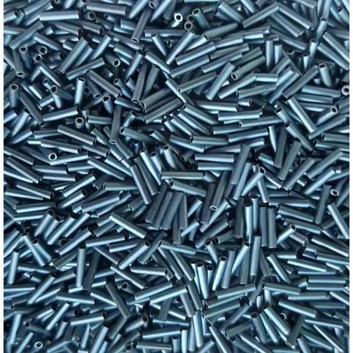 No : 15 Miyuki Boru Boncuk, Mat Antrasit, SLB2001, Slender Bugle