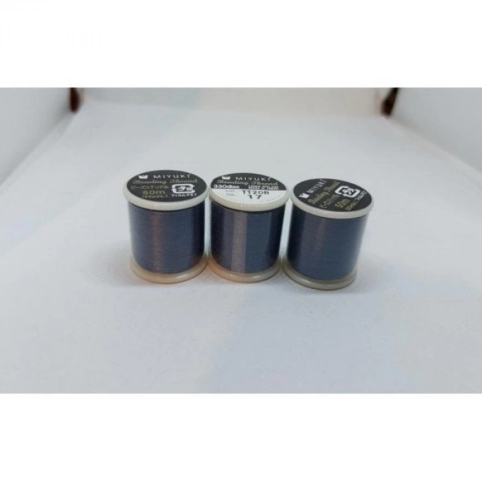 No : 17 Koyu Mavi Orjinal Miyuki İpleri