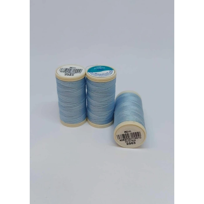 No : 2563 Açık Mavi Nylbond Boncuk İpleri