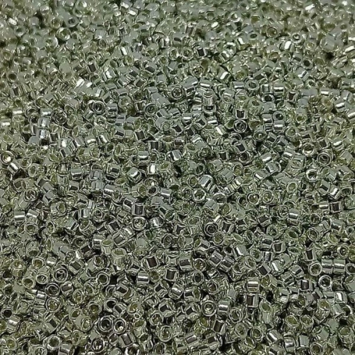 No: 27 Miyuki Delica 11/00 DB35 | Kaplama Gümüş