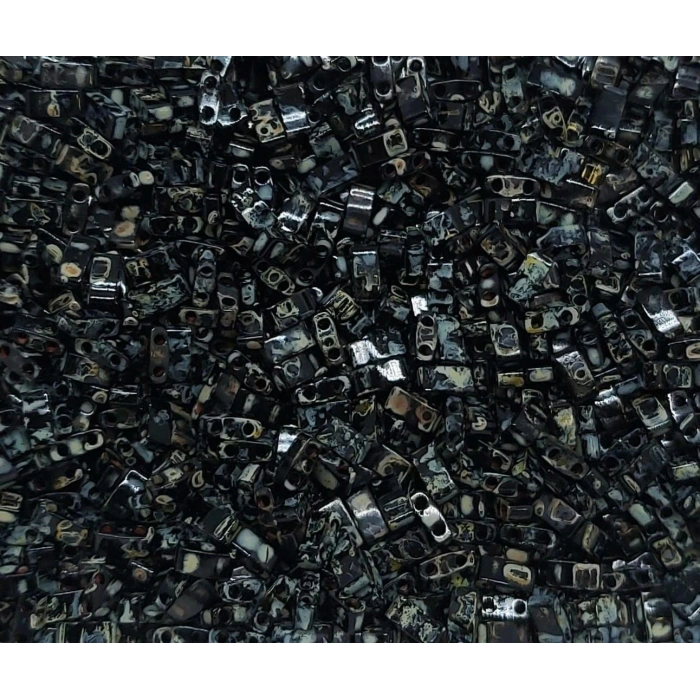 No : 41 Picasso (Kırçıllı) Siyah Yarım (Half) Tila (HTL-4511) 3 gram