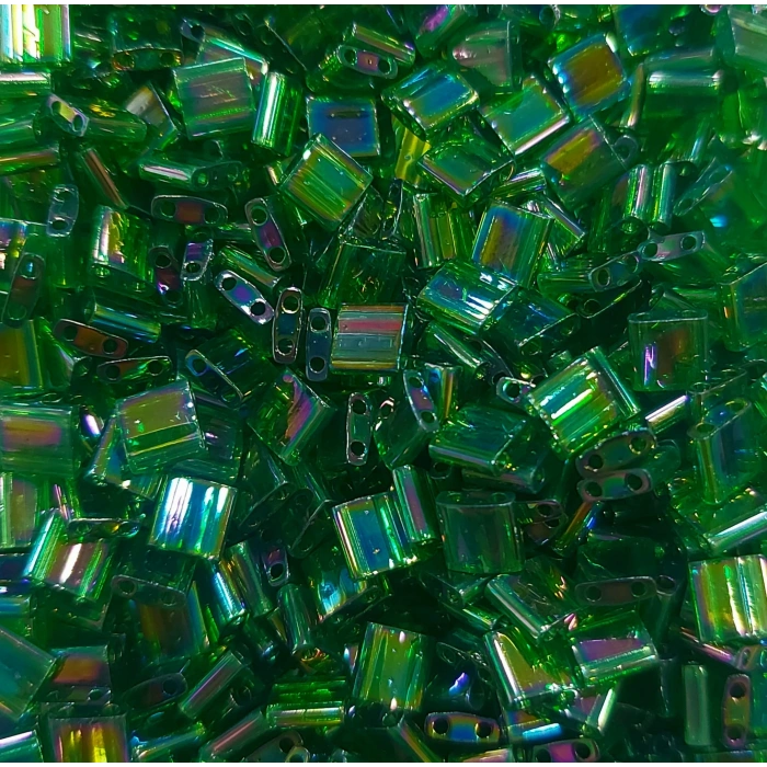 No: 93 Tam Tila (TL-179) Janjanlı Transparan Yeşil 3 gram