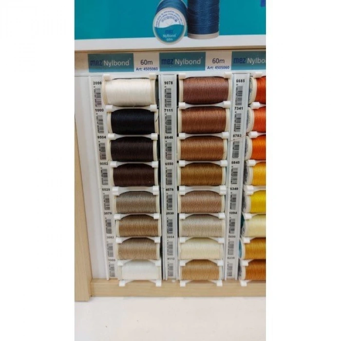 No : 5529 Koyu Krem Nylbond Boncuk İpleri