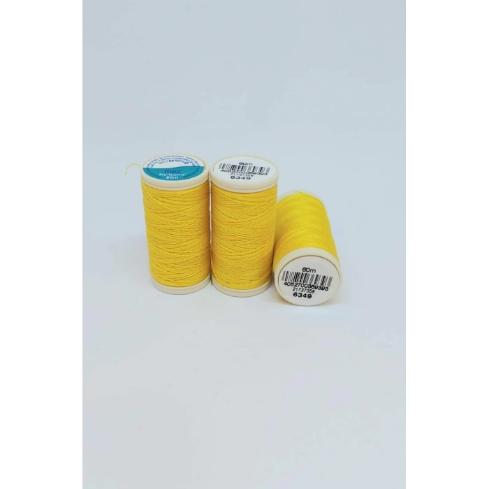 No : 6349 Güneş Sarısı Nylbond Boncuk İpleri