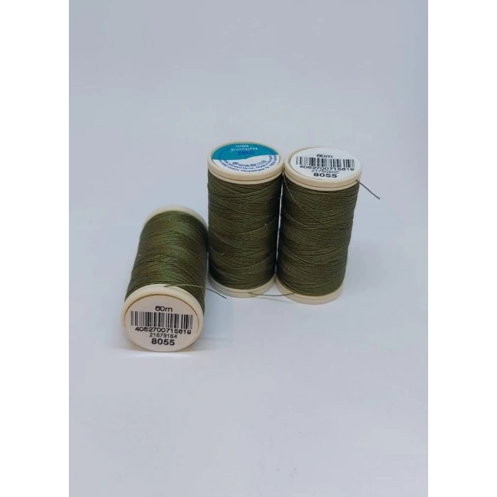 No : 8055 Haki Yeşil Nylbond Boncuk İpleri