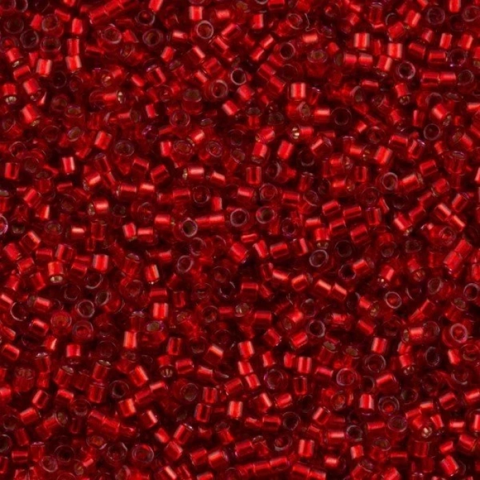 No: 93 Miyuki Delica 11/00 DB602 | Kristalize Kırmızı 3 Gram
