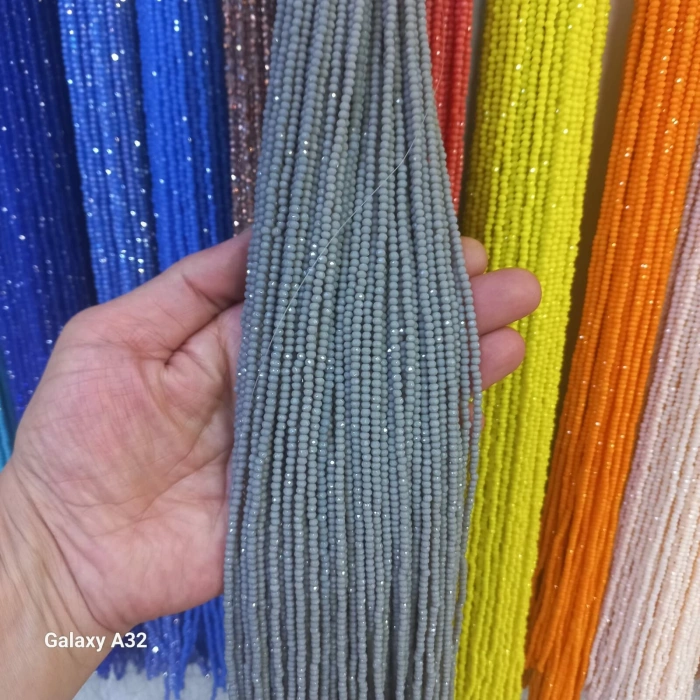 Opak Gri Kristaller, 2 mm