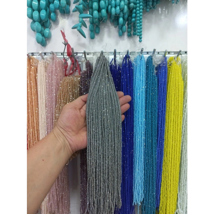 Opak Gri Kristaller, 3 mm