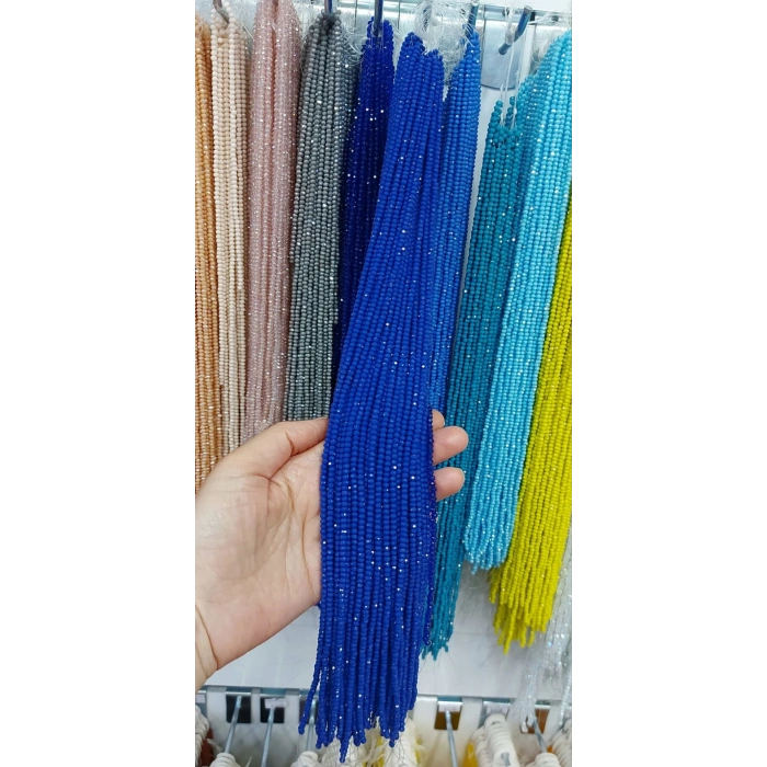 Opak Menekşe Rengi Kristaller, 3 mm