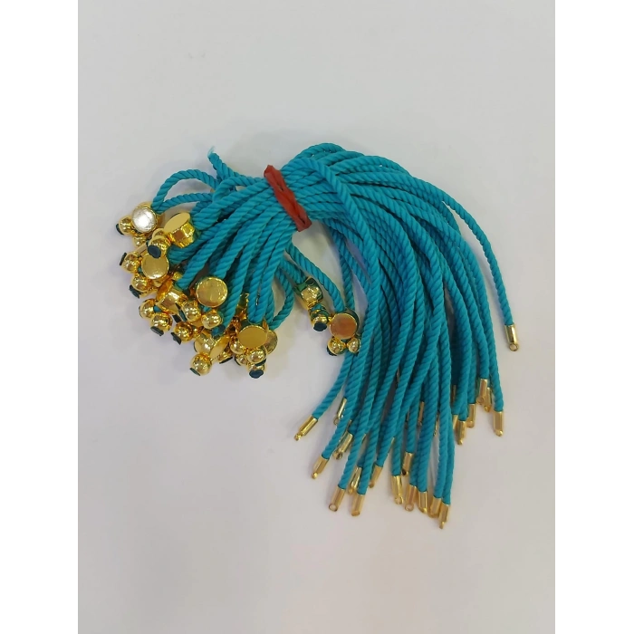 Opak Turkuaz Koton İp Asansör Kapama