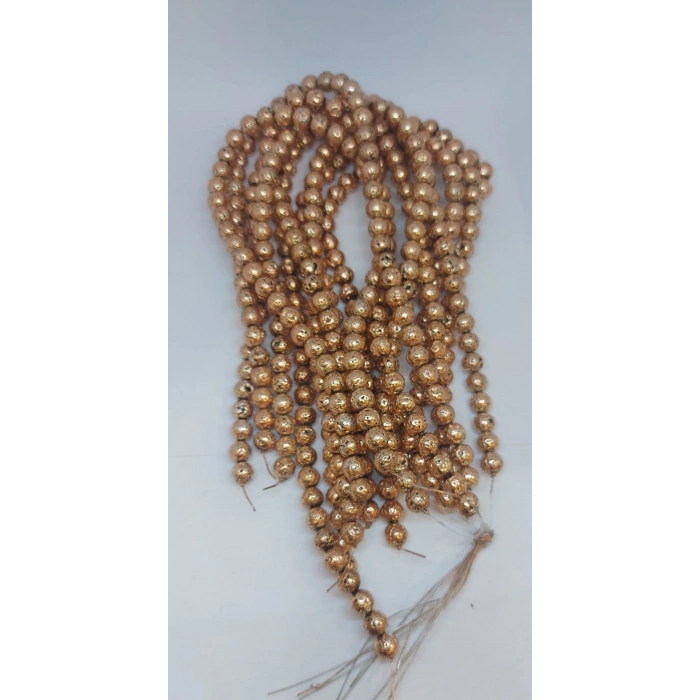 Parlak Rose Lav Taşları, 8 mm, Küre