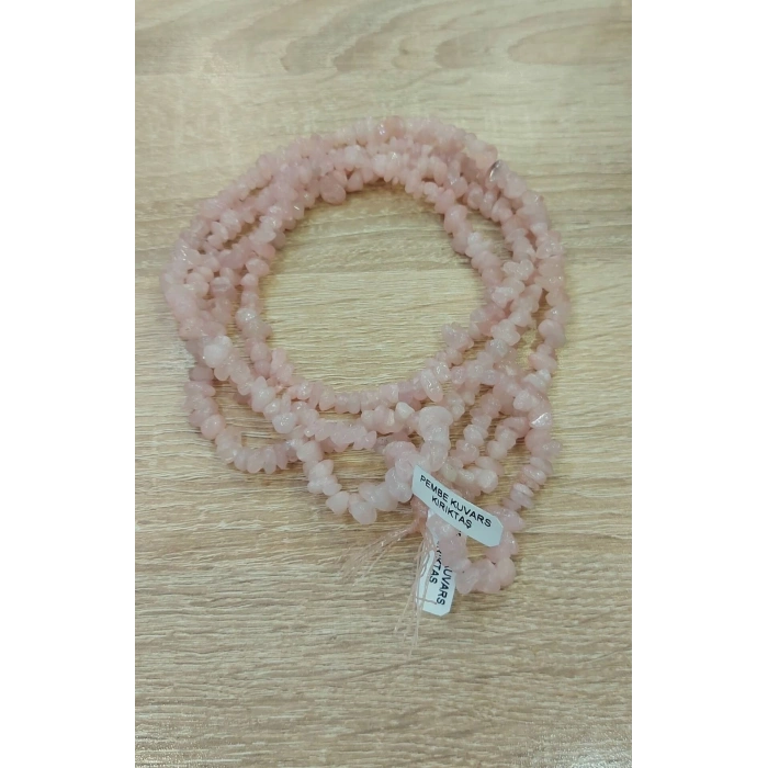 Pembe Kuvars Kırıktaş, 80 cm