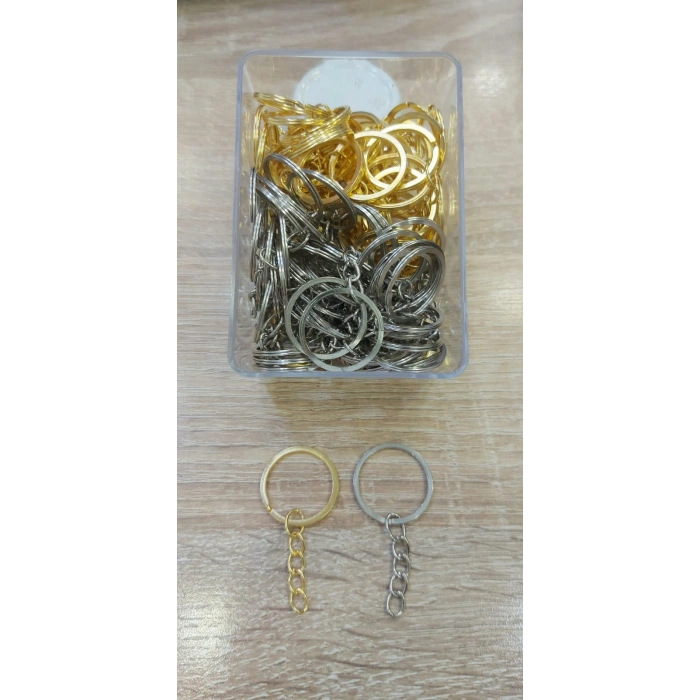 Halka Anahtarlıklar , Rodyum (Gümüş) ve Altın