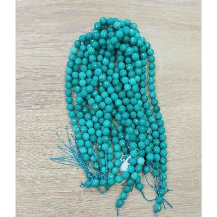 Turkuaz Yeşil, Fasetli , 8 mm