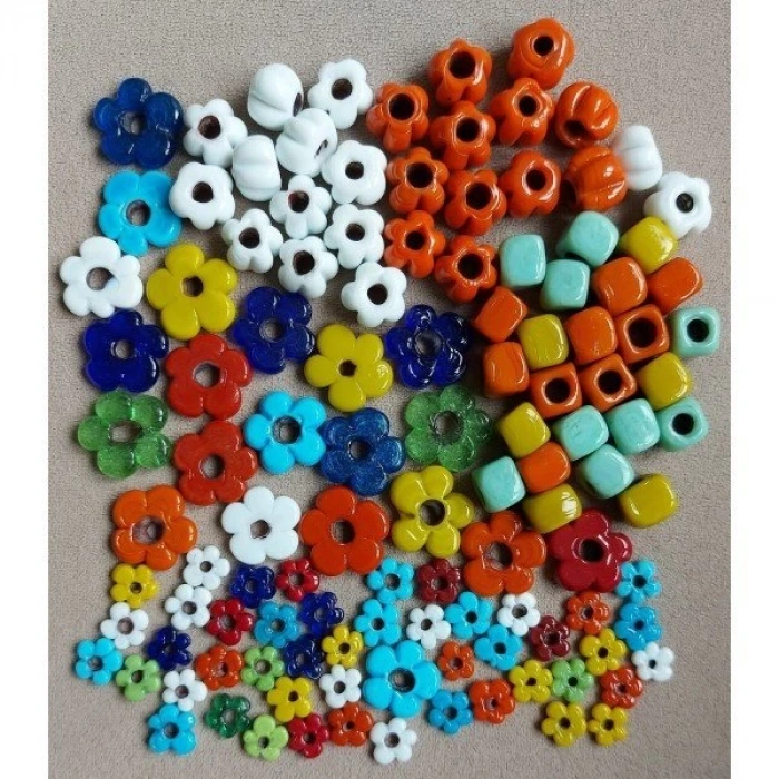 Turuncu Makarna Boncuklar, Bodrum Boncukları