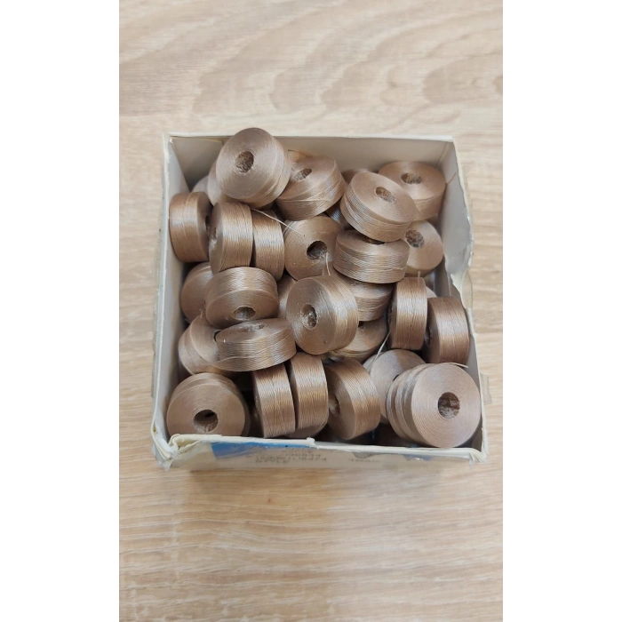 Vizon Rengi Disket İp , 43 metre, Hem kum boncuk, hem miyuki için naylon ip