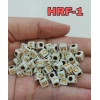 HFR-1 , Beyaz Zemin Üzerinde , Altın Renginde Yazılı, Küp Harfler, 6 mm, 20 Gram
