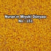 No: 151 Miyuki Delica 11/00 DB651| Balkabağı Turuncu 3 gram