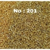 No: 201 Miyuki Delica 11/00 DB1832 | Yeşil Altın Kaplama 3 gram