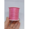 Pembe Paraşüt İpleri, 1 mm , 1 Metre