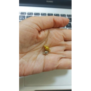 4 mm , Altın ve Gümüş Küre Mıknatıs Kapama,