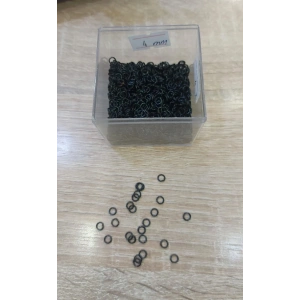 4 mm Siyah Halka , 1 gram