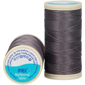 No : 7023 Koyu Gri Nylbond Boncuk İpleri